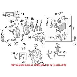 Audi HVAC Air Inlet Door Actuator 8K0820511D